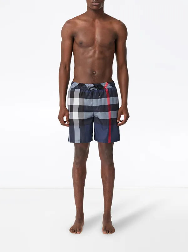 Burberry- 'Cheeki' swim shorts with drawstring