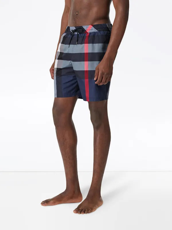 Burberry- 'Cheeki' swim shorts with drawstring