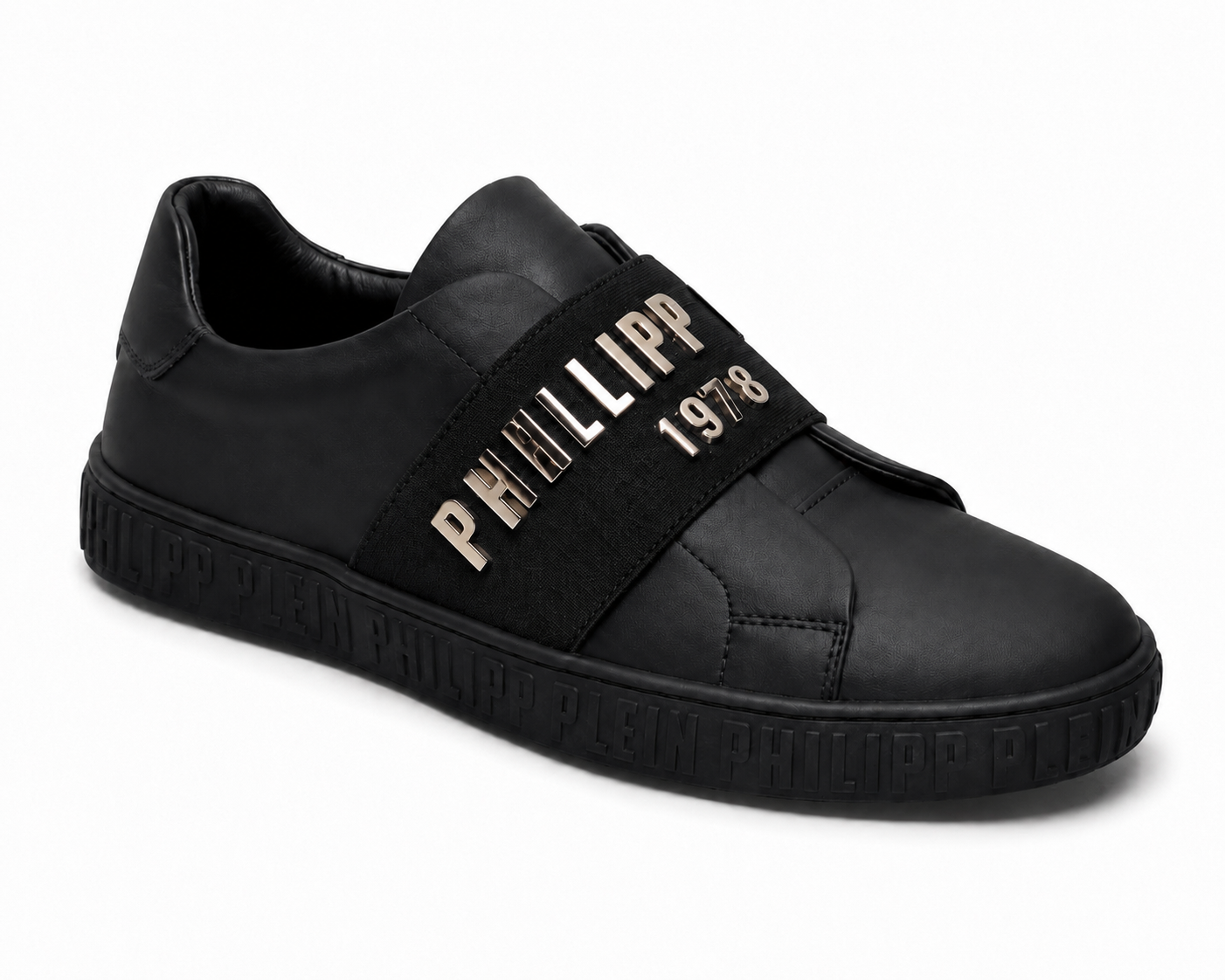 Philipp Plein Black Sneakers