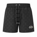 Monogram Swim Shorts – Black