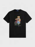Polo Bear Black print t-shirt