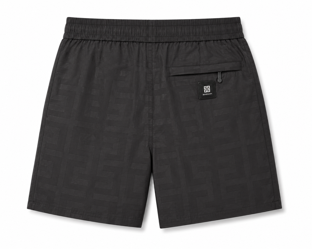 Givenchy Monogram Swim Shorts – Black