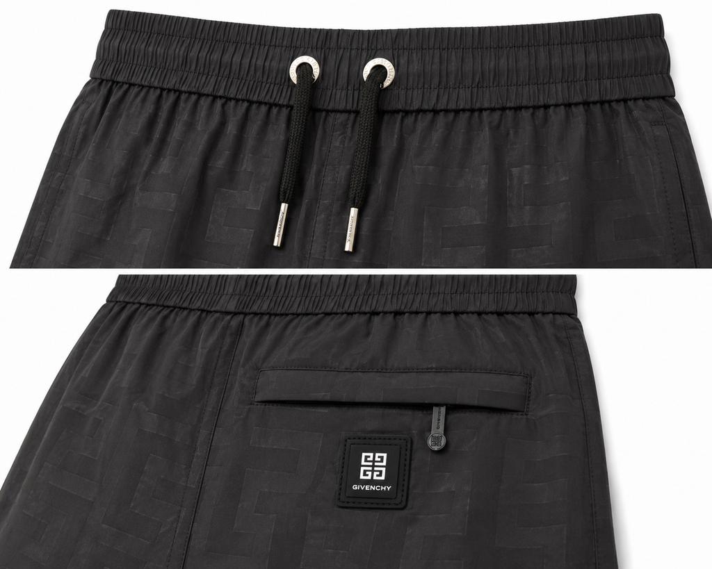 Givenchy Monogram Swim Shorts – Black