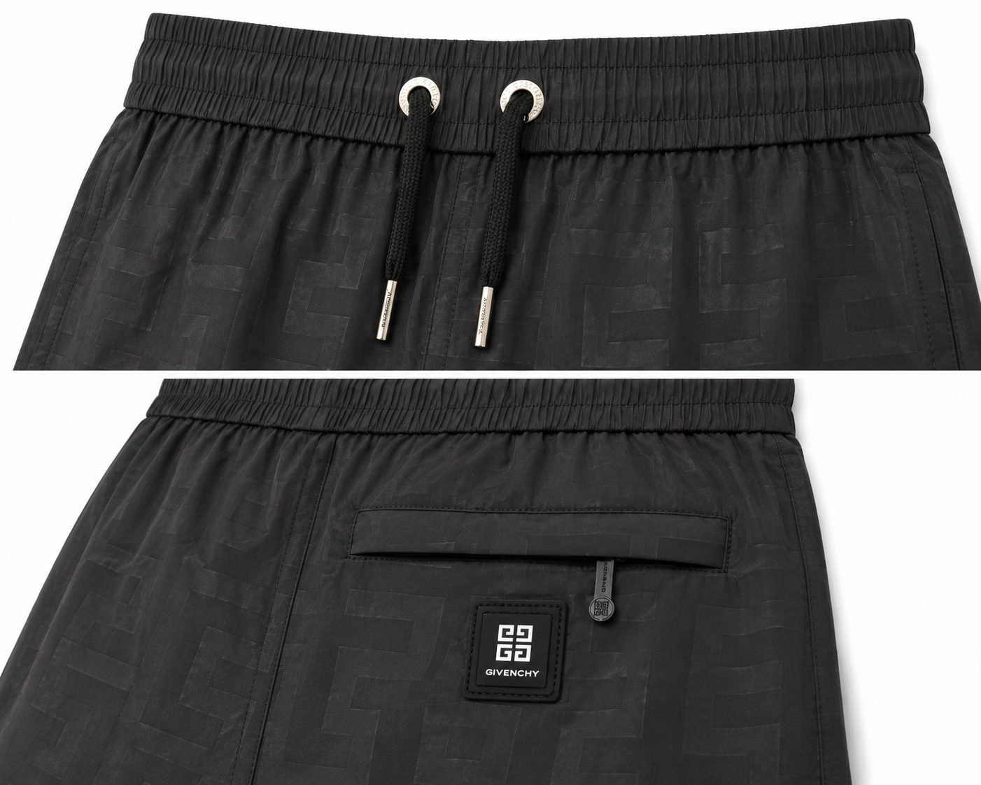 Givenchy Monogram Swim Shorts – Black