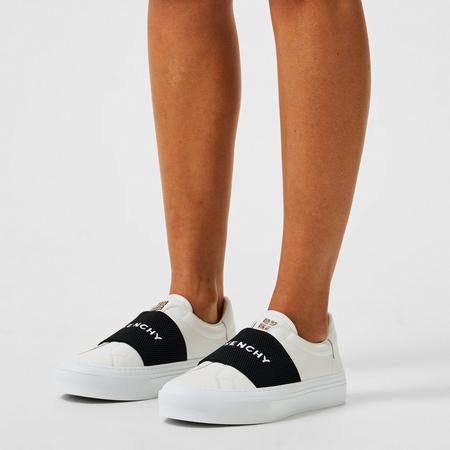 GIVENCHY- Unisex City Sport Calfskin Leather Trainers
