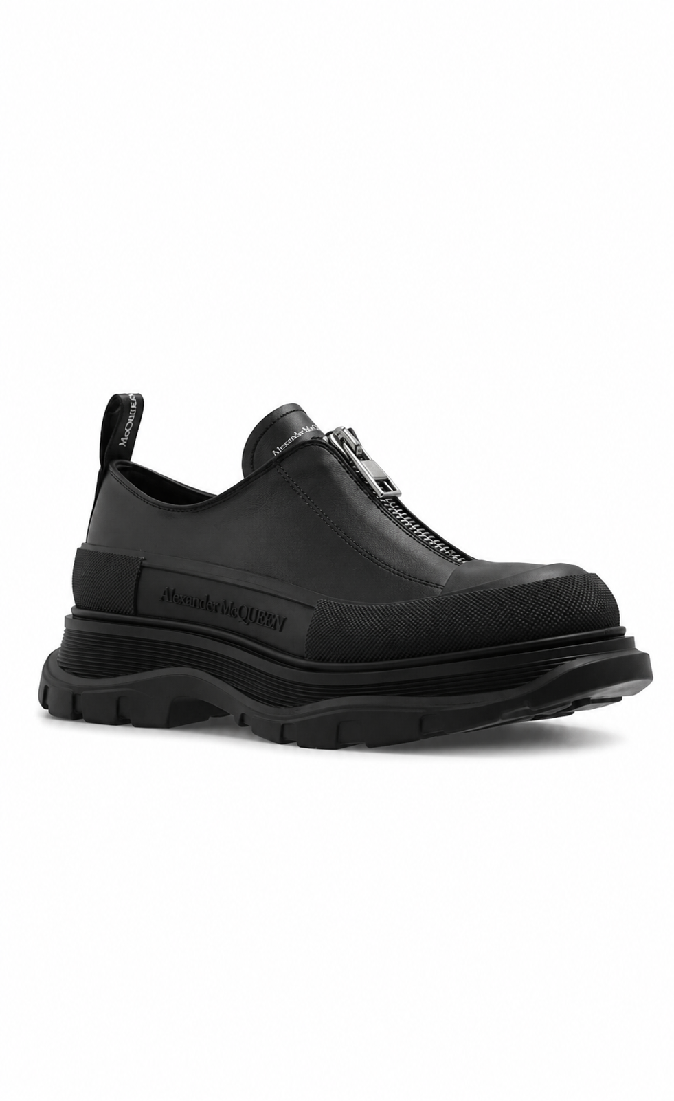Alexander McQueen Zip Runner – Black