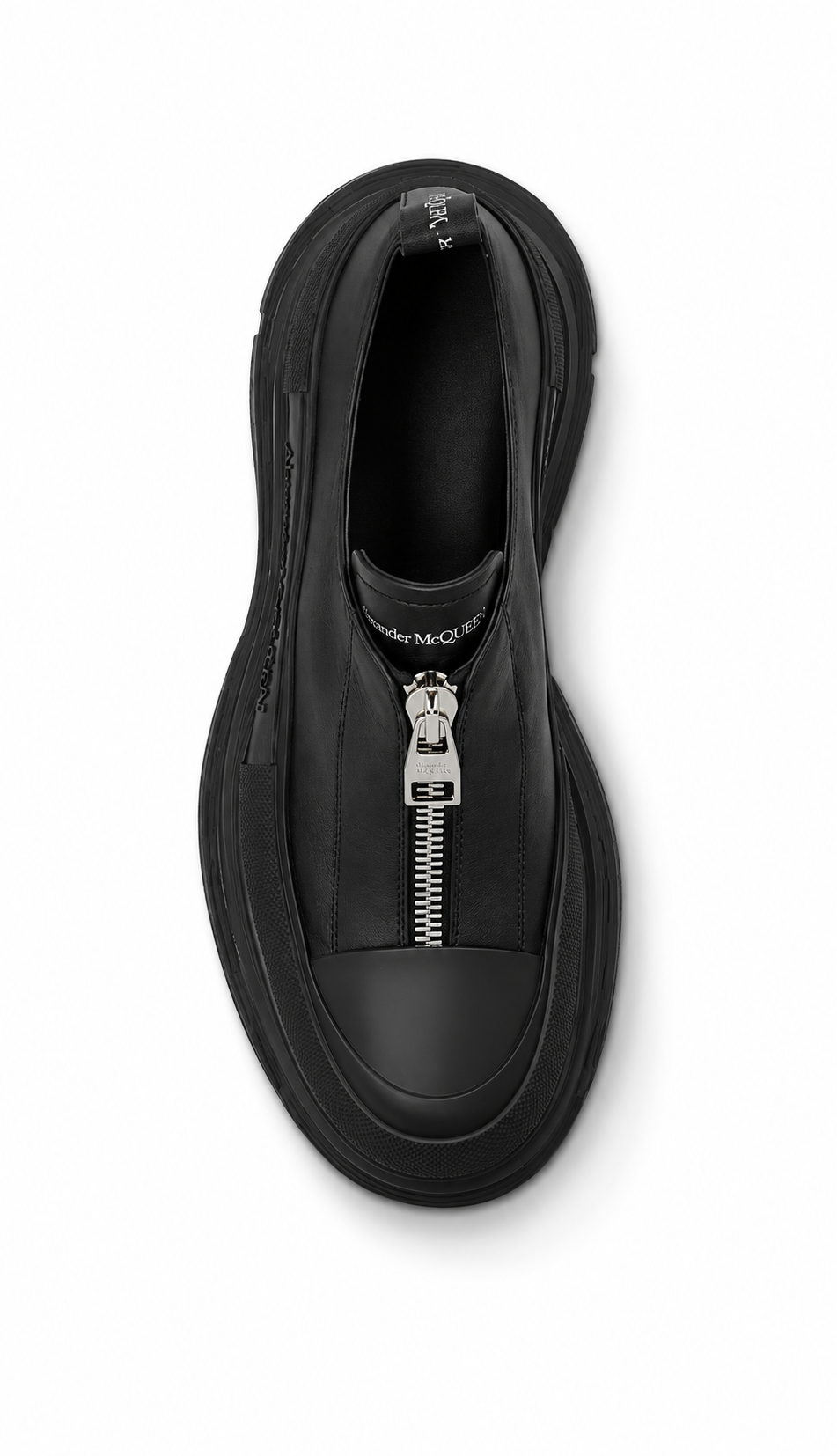 Alexander McQueen Zip Runner – Black