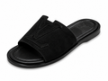 LV Inspired Black Slide Sandal