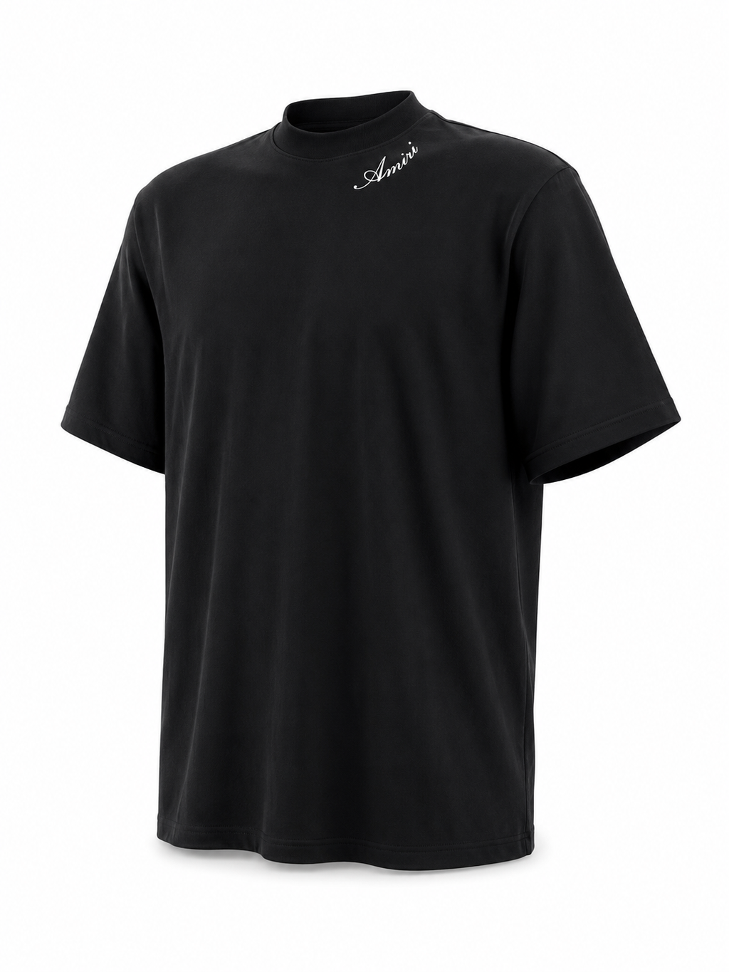 Amiri Oversized Mock Neck T-Shirt