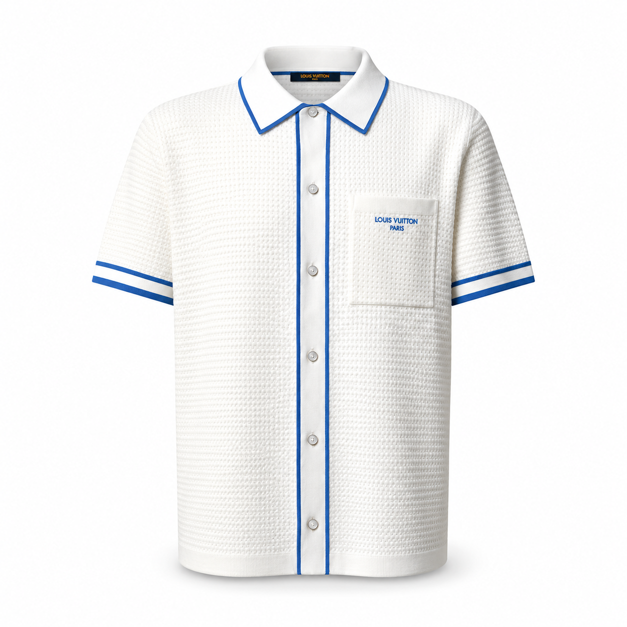 LV Textured Knito Polo Shirt