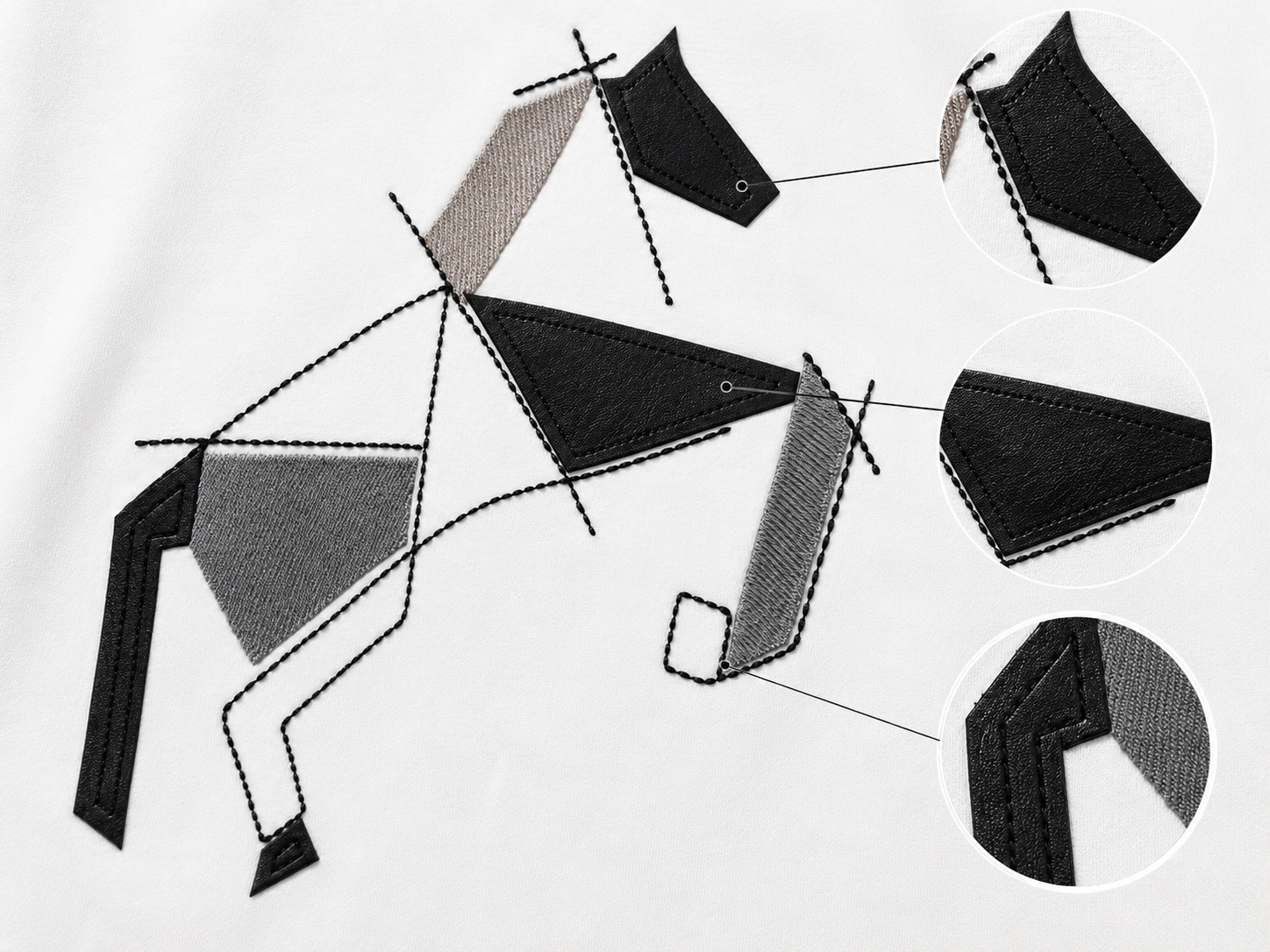 Geometric Horse T-Shirt
