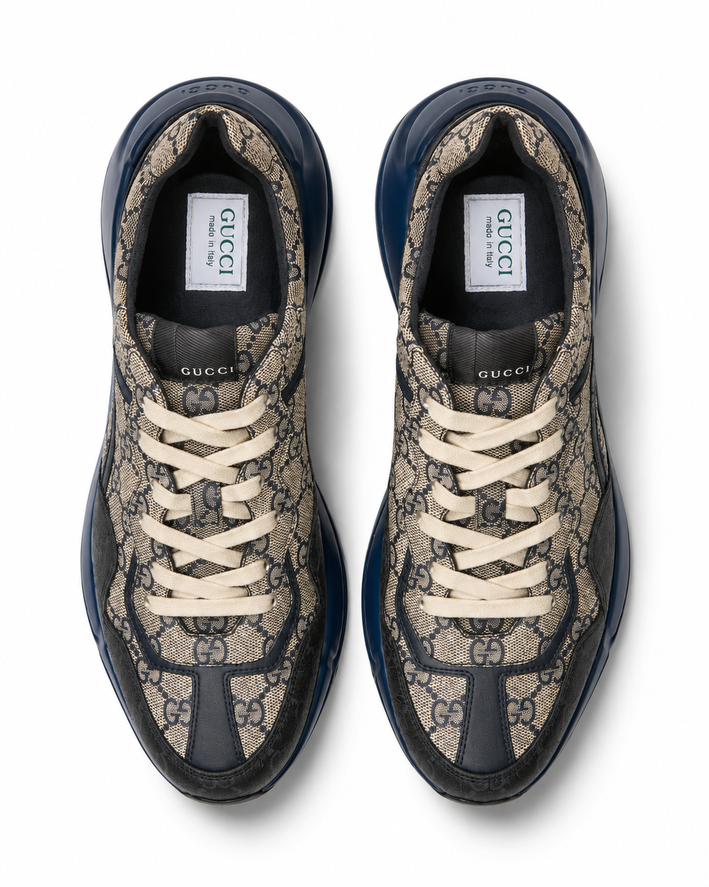 GC- أحذية رايتون الرياضية سنيكرز جي جي سوبريم بيج / أزرق بكعب منخفض