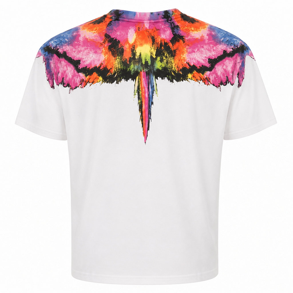 Marcelo Burlon Abstract Wings T-Shirt – White