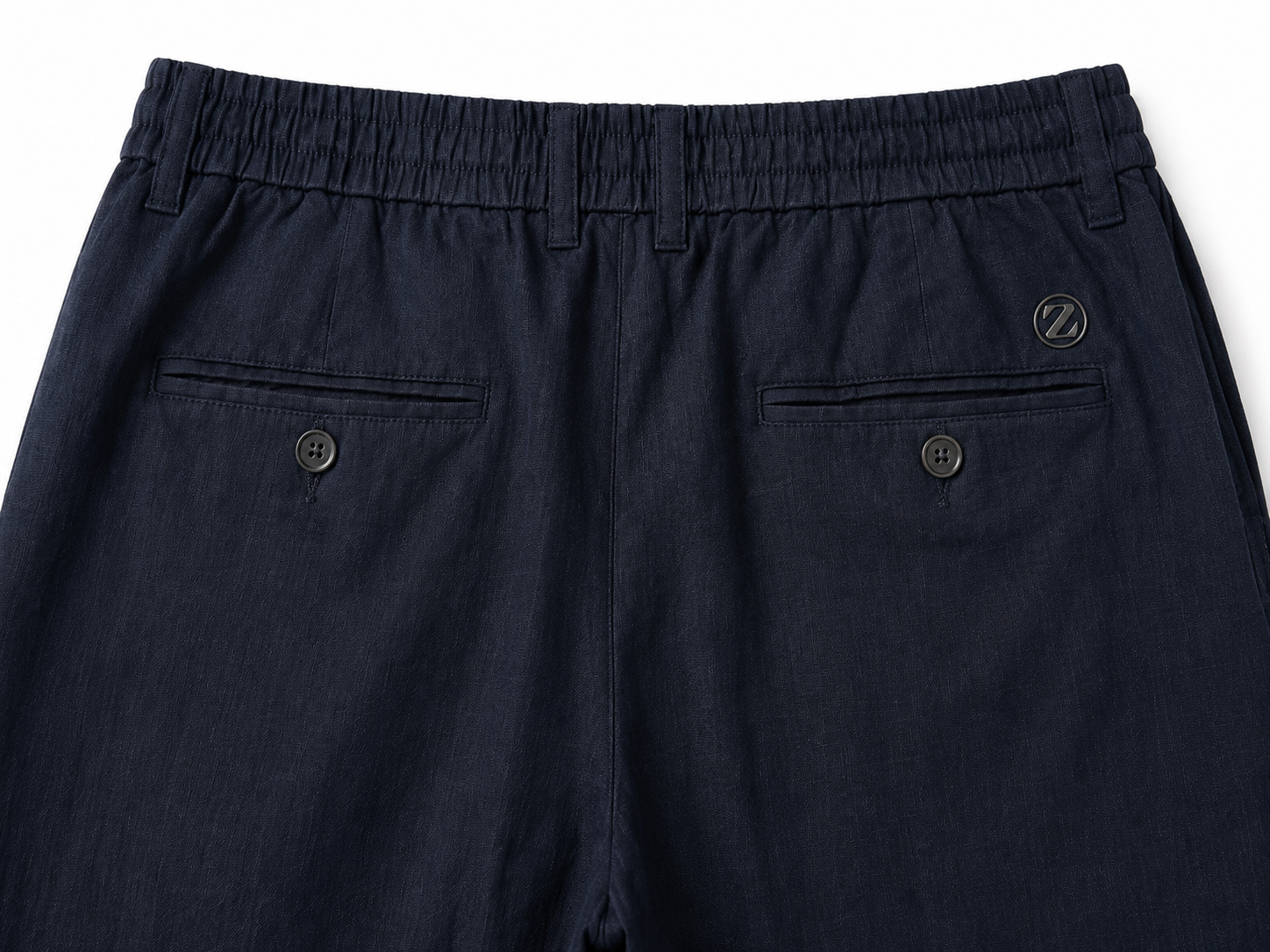 Ermenegildo Zegna Linen Blend Pants – Navy
