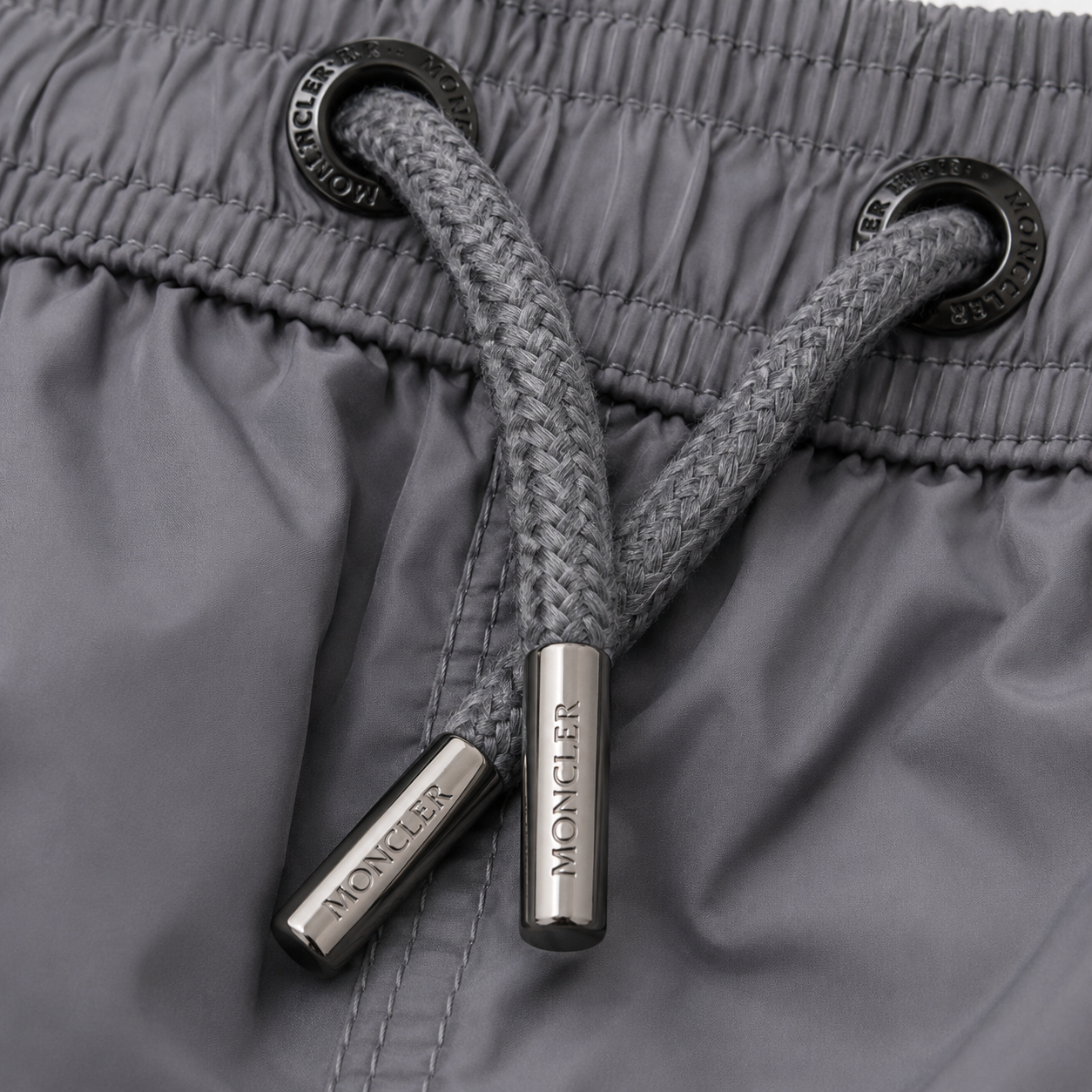 Moncler Grey Swim Shorts