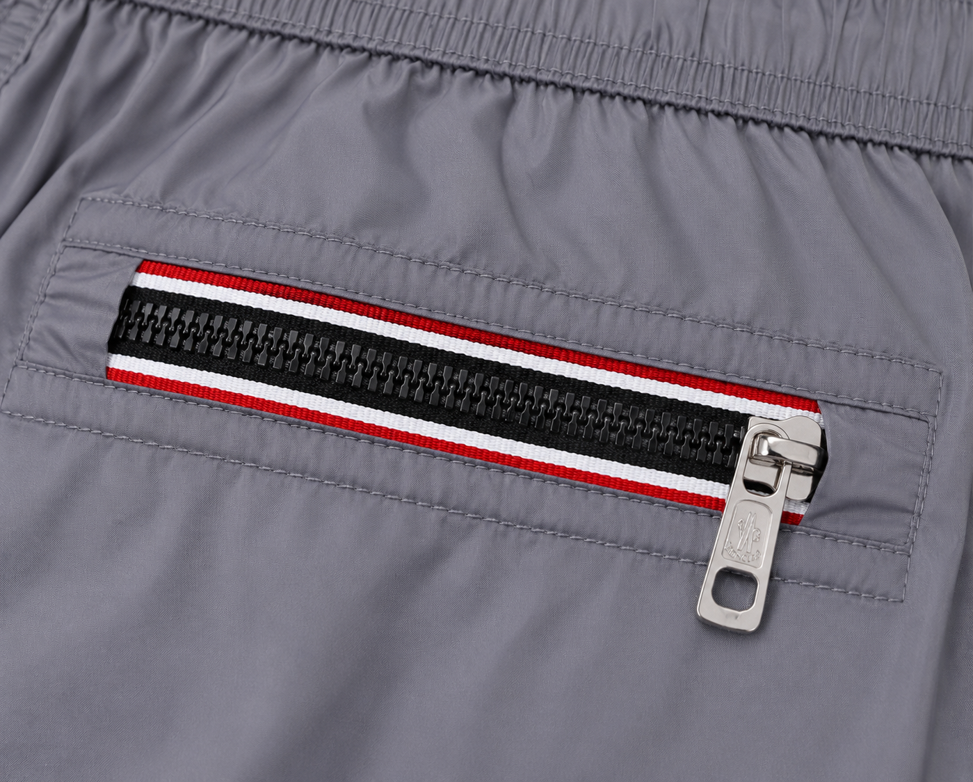 Moncler Grey Swim Shorts