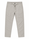 Ermenegildo Zegna Linen Blend Drawstring Pants – Light Grey