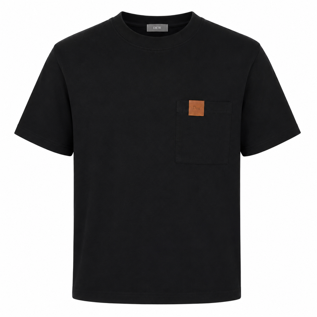Dior Pocket T-Shirt – Black
