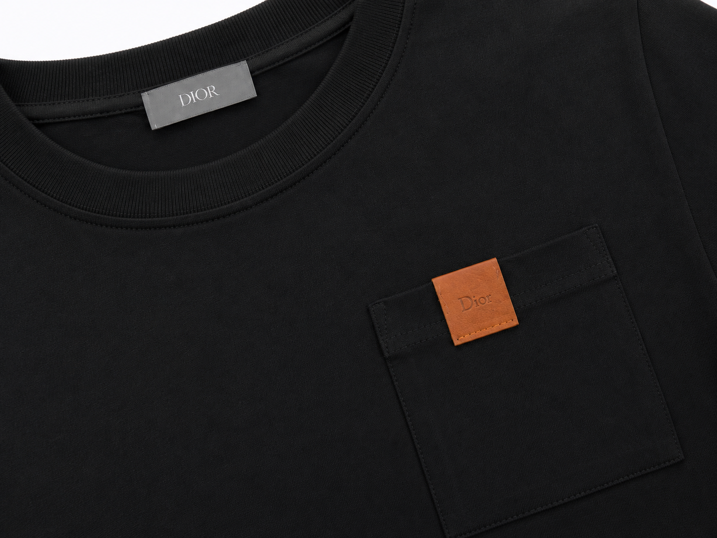 Dior Pocket T-Shirt – Black
