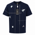 Fendi Embroidered Navy T-Shirt