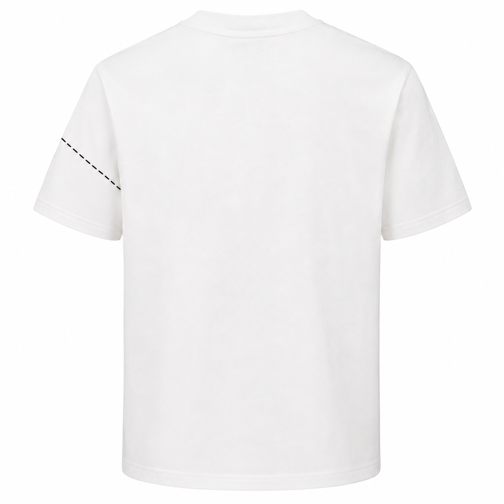 Fendi Embroidered Stitch T-Shirt – White