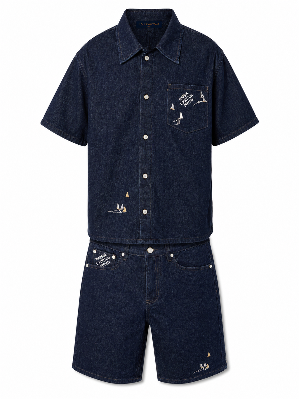 1V - Denim Set – Dark Indigo