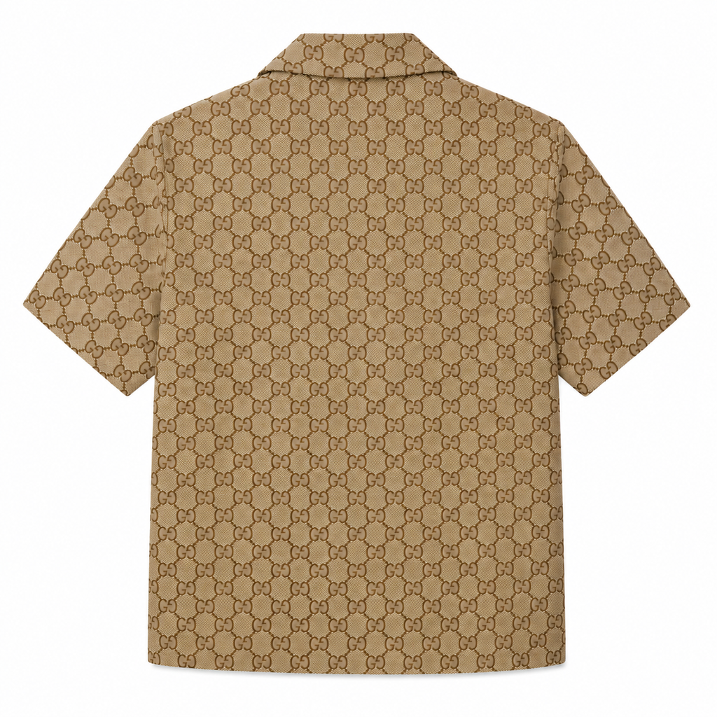 GG Monogram Shirt – Beige