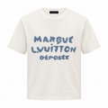 1V Inspired Knit T-Shirt – Ivory White