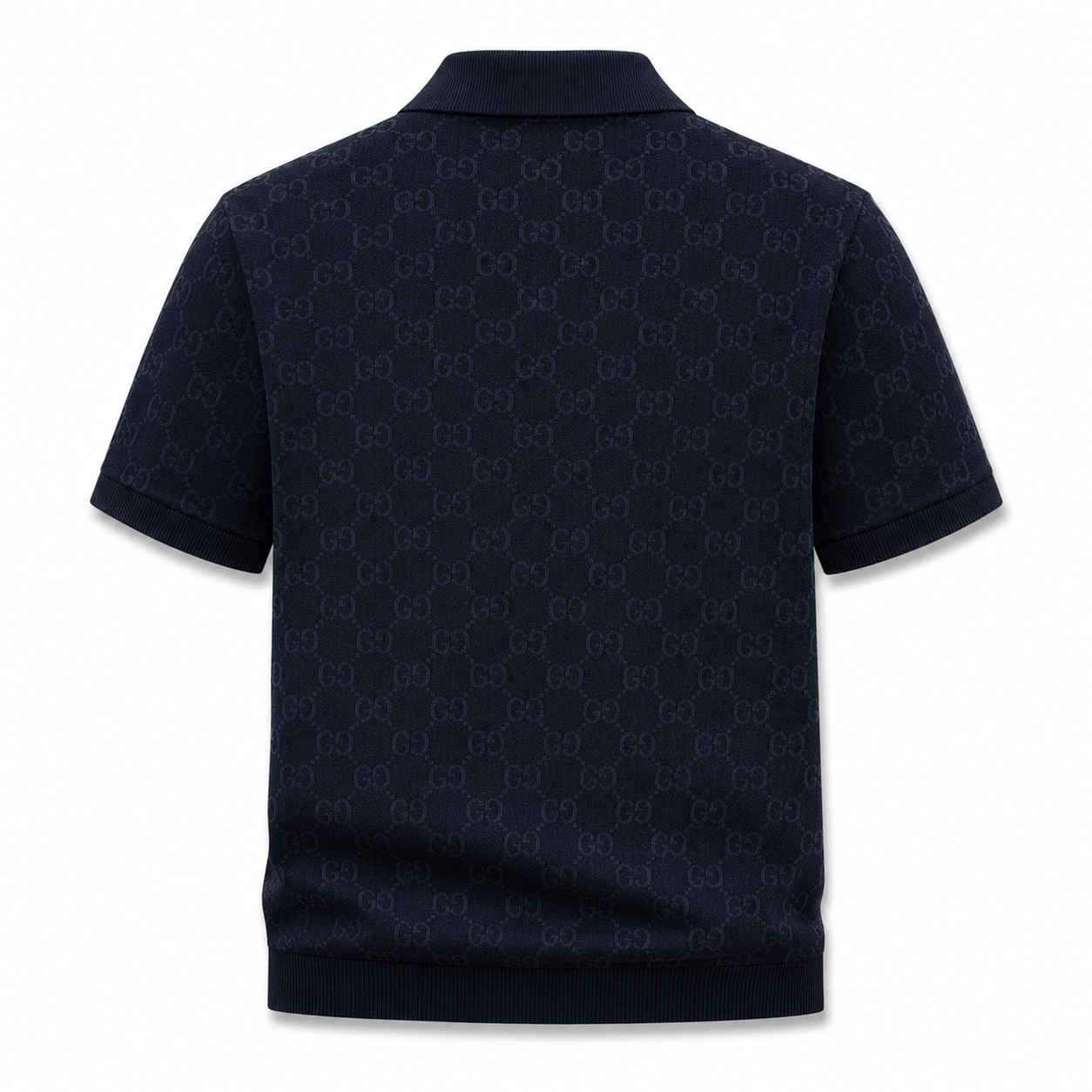 GG Knit Polo – Navy