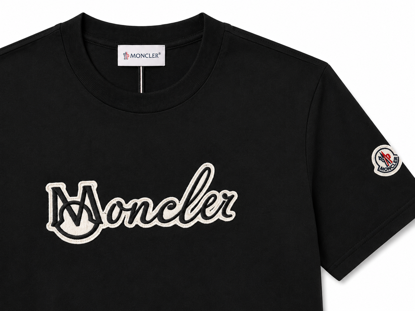 Black Premium Cotton Jersey T-Shirt