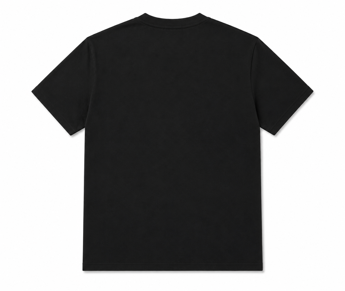Black Premium Cotton Jersey T-Shirt