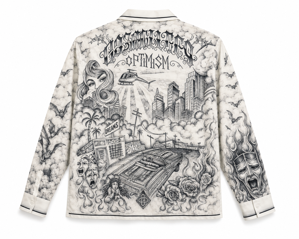 Chicano Noir Silk Shirt
