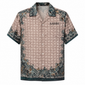 AMIRI -     Stone Mosaic Camp Collar Shirt