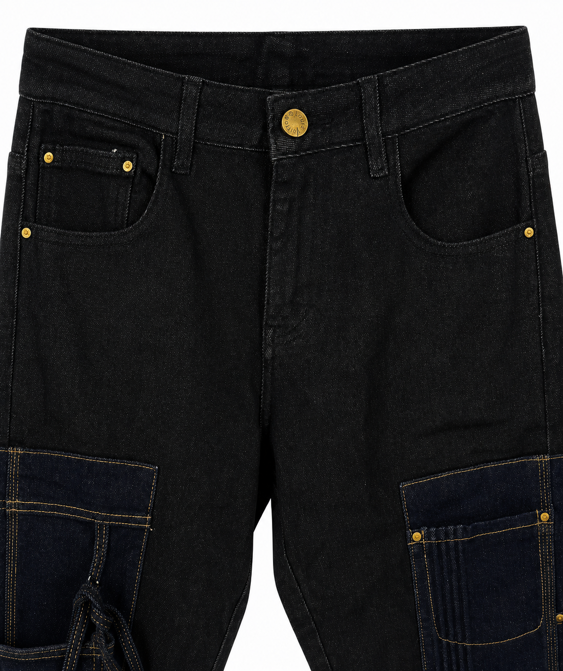 1V - Utility Cargo Denim Jeans