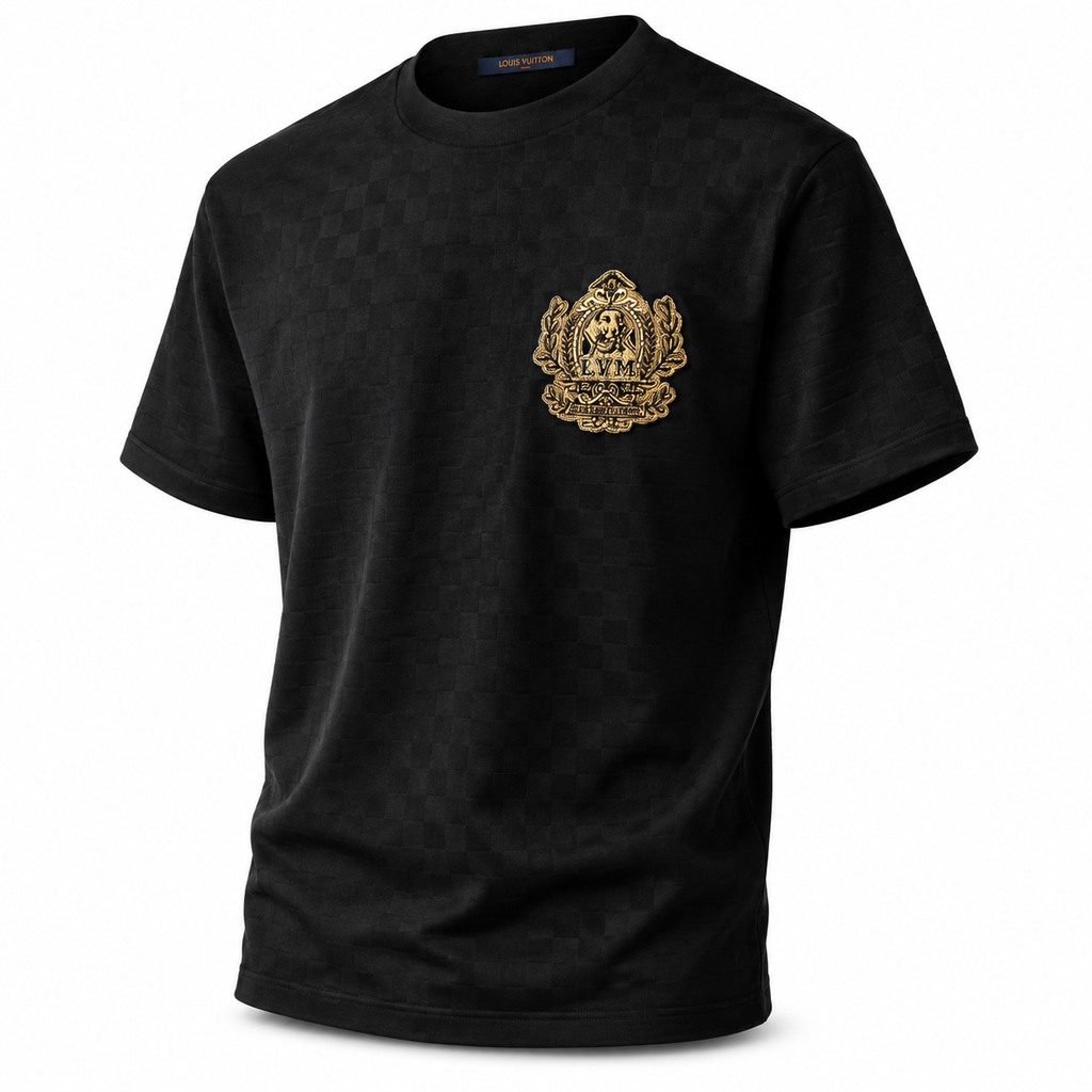 1V - Signature Patch Cotton T-Shirt