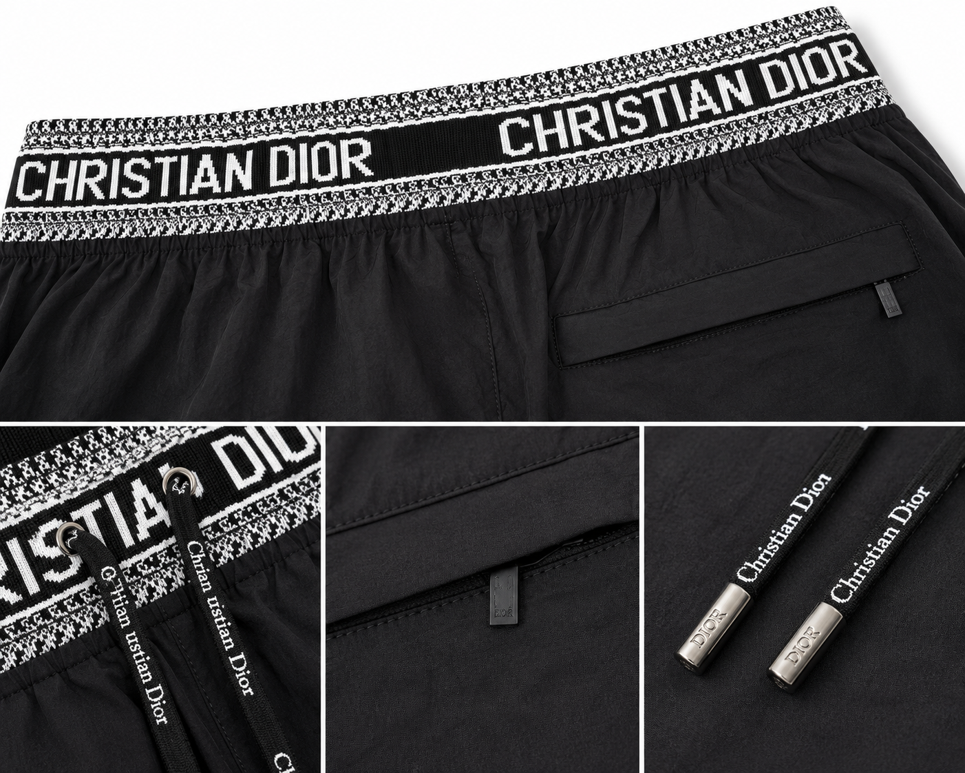 Premium Swim Shorts – Black