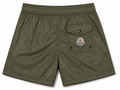 Olive Nylon Swim Shorts
