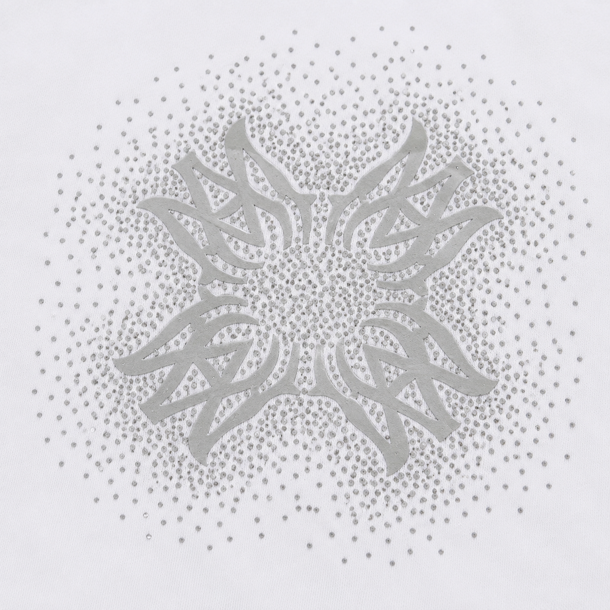 AMIRI Rhinestone Tee – White