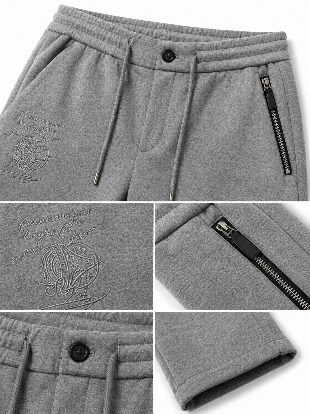 Brunello Cucinelli Premium Jogger Pants – Grey