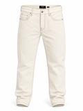 Fendi Off-White Contrast Stitch Jeans