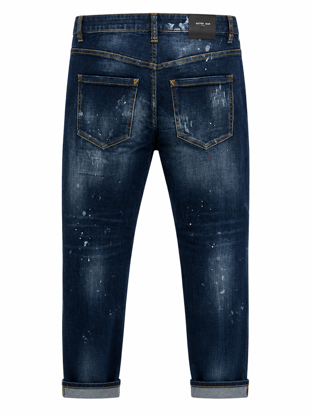 Dsquared Dark Blue Distressed Jeans