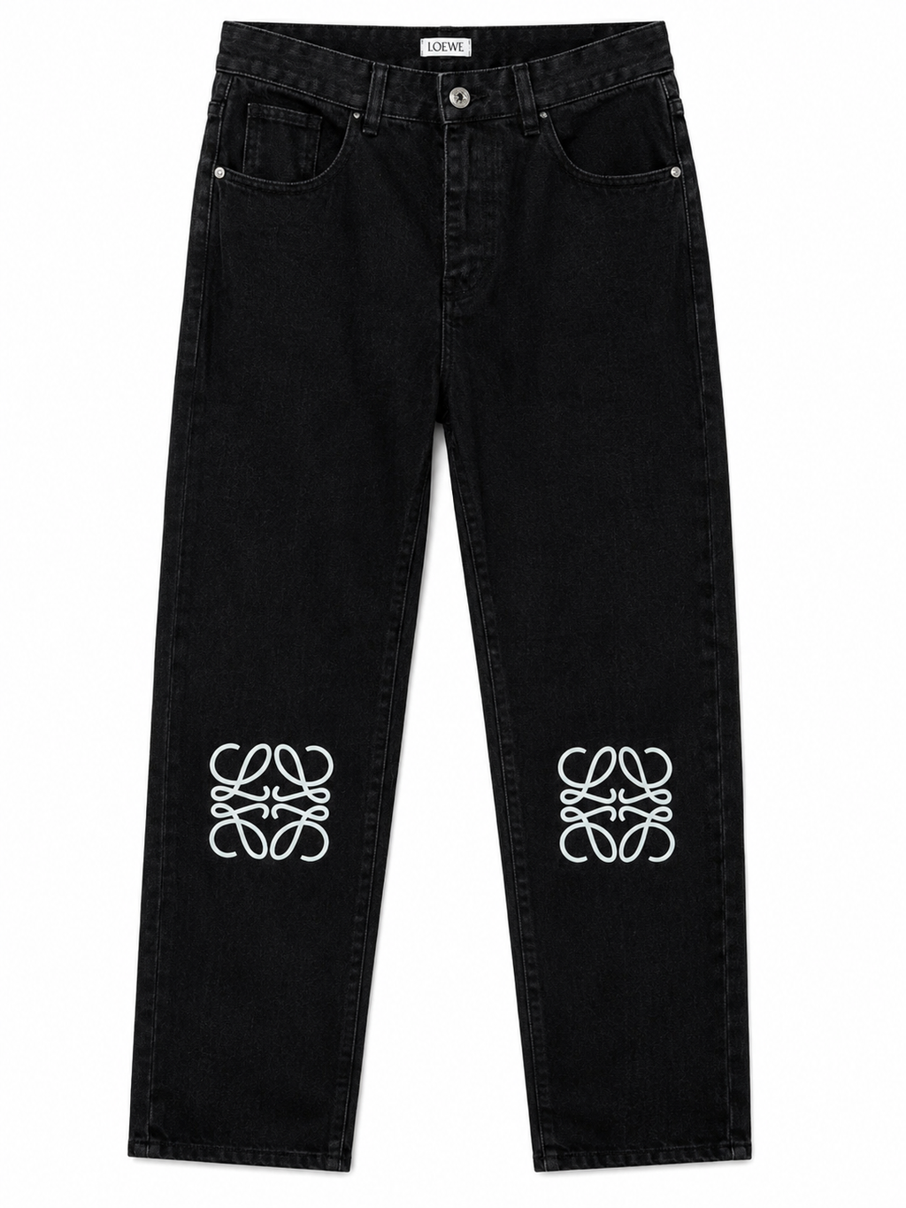 LOEWE Black Wide Leg Jeans