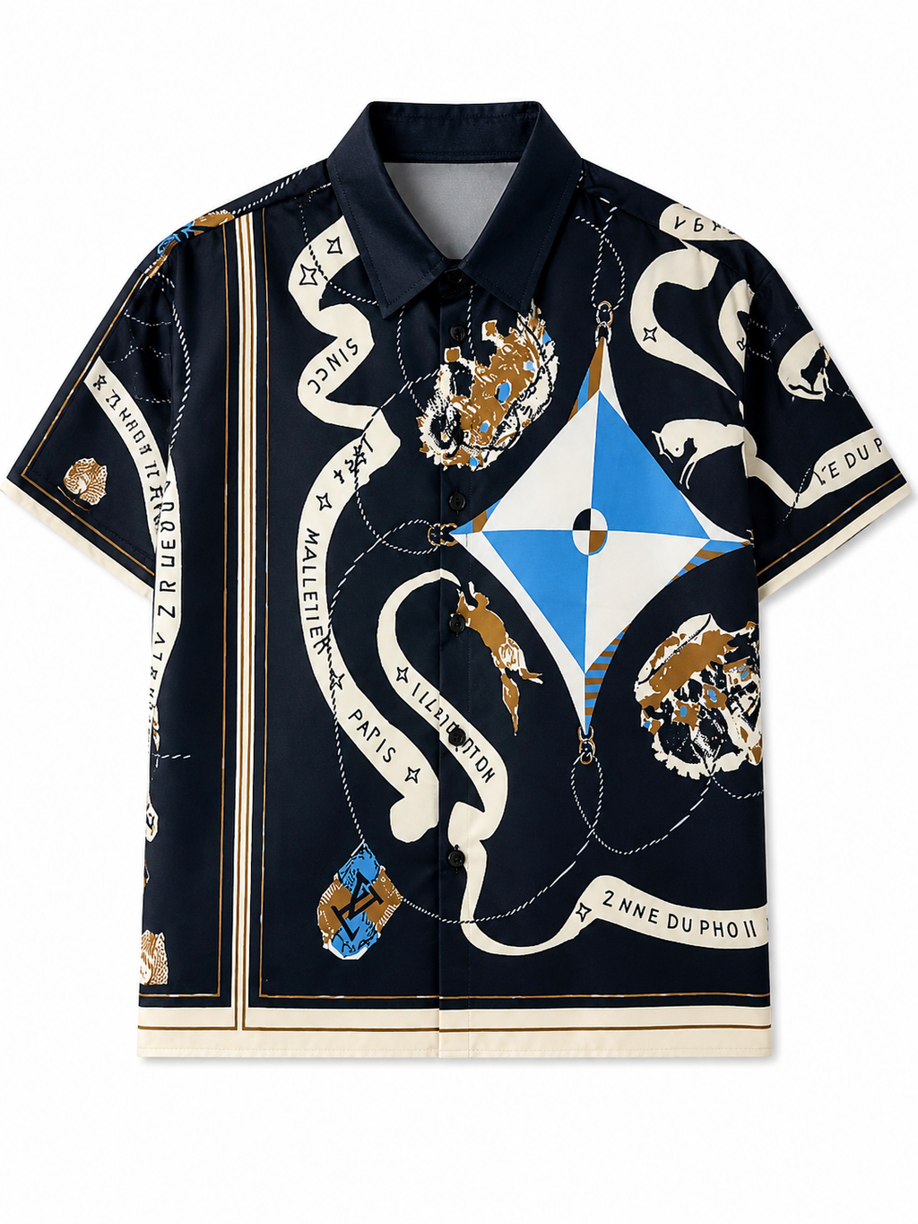 Printed Short Sleeve Shirt