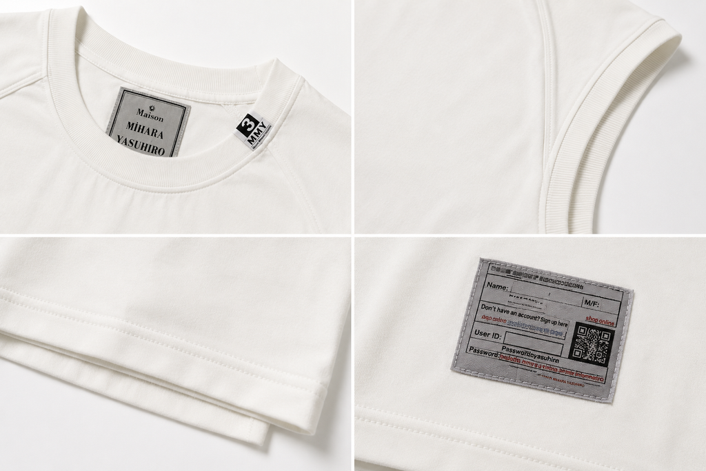 Maison MIHARA YASUHIRO Sleeveless Tee