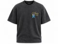 AMIRI Hollywood Graphic Washed T-Shirt – Charcoal