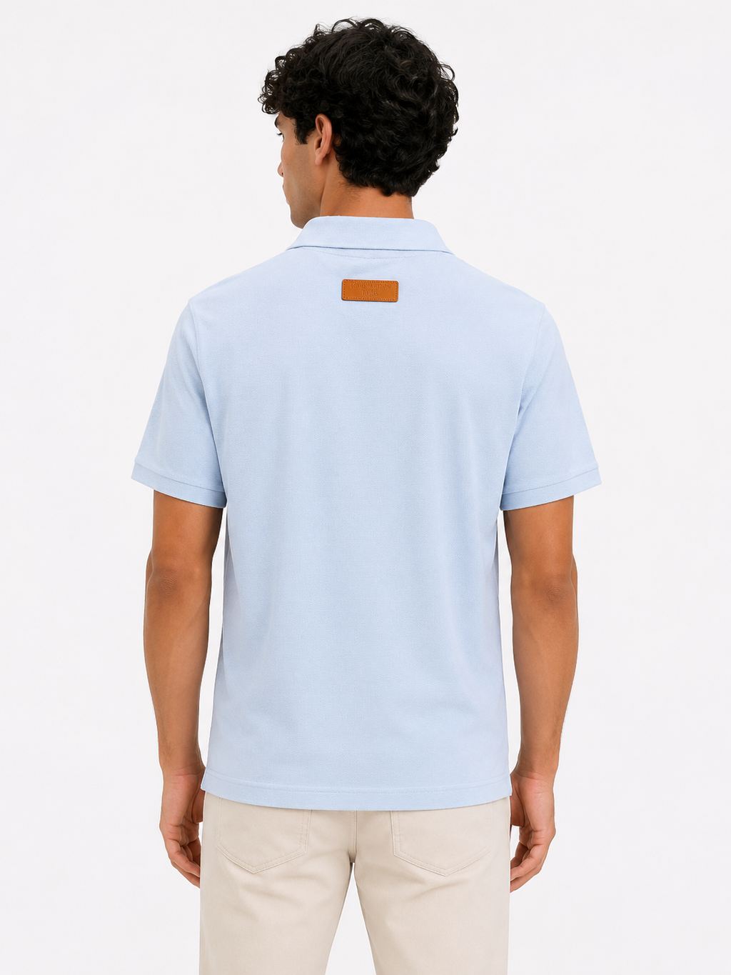 Minimal Back Polo Shirt