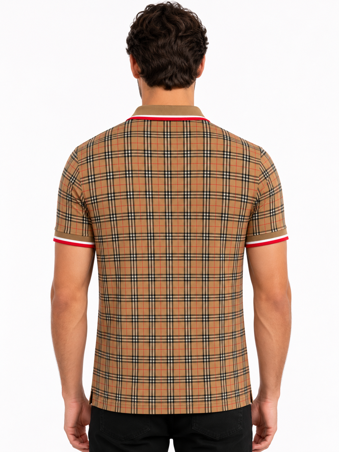 Burberry Check Polo Shirt