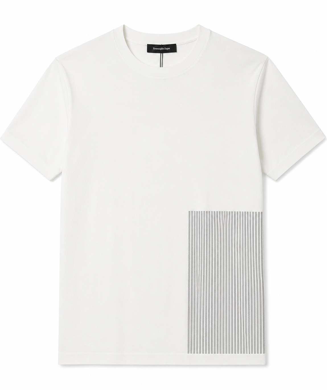 Ermenegildo Zegna Fine Knit T-Shirt – White