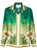 Casablanca 'Juayo d'Afrique' silk shirt