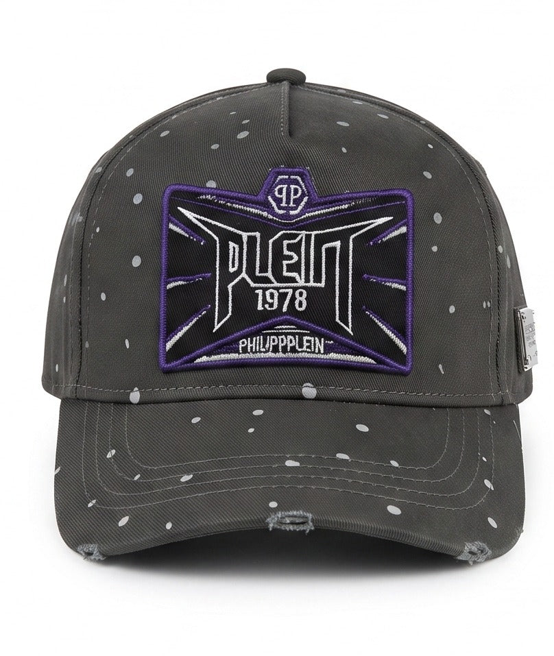 Philipp Plein Paint Splatter Cap